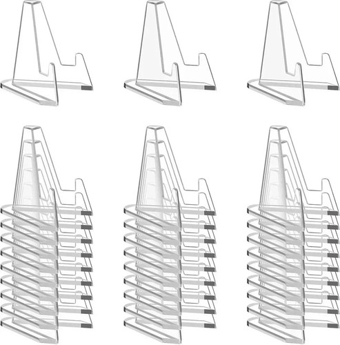Pack clear card stands - 30,