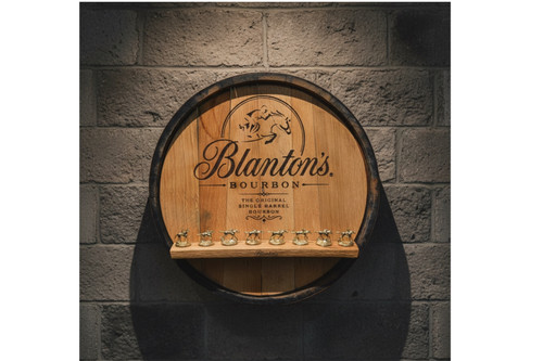 Blanton bourbon barrel - bourbon, head