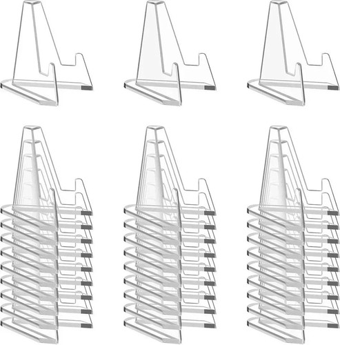 Pack clear card stands - clear,