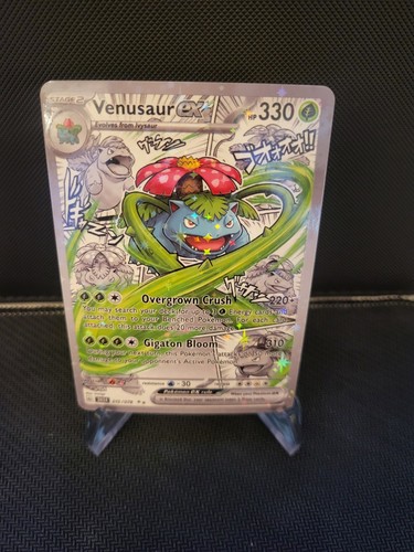 Venusaur pokemon card full - venusaur,