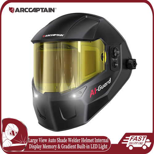 Arccaptain welding helmet - arccaptain, auto